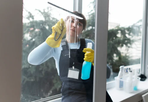 Nettoyage de vitres intérieures et extérieures à Merten